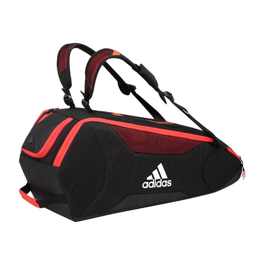 Adidas XS5 6 Racket Bag Black/Red Adidas XS5 6 Racket Bag Black/Red