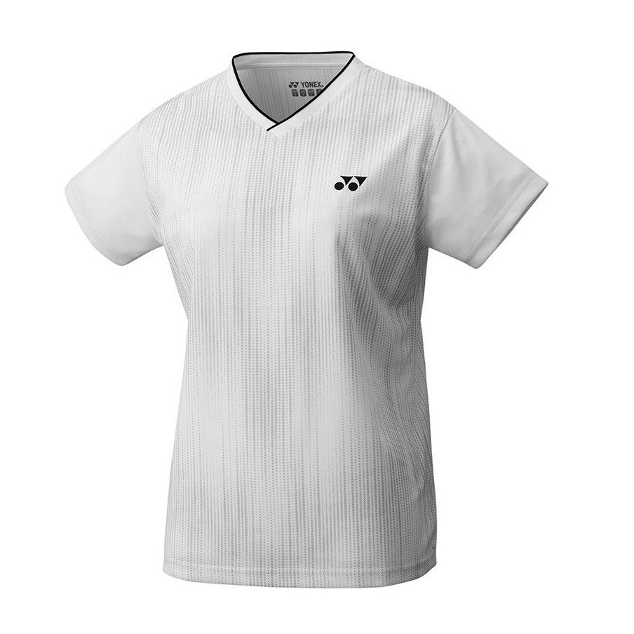 Yonex Crew Neck Shirt Women YW0026 White Yonex Crew Neck Shirt Women YW0026 White