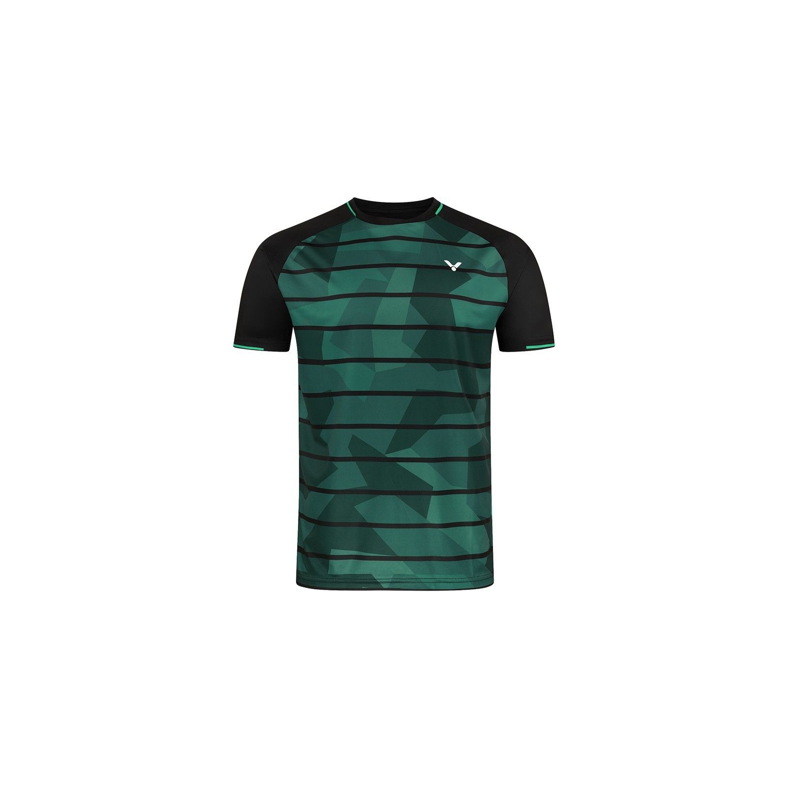 Victor T-shirt T-23102 C Black Green