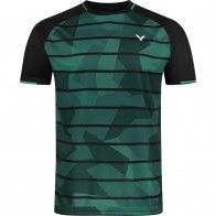 Victor T-shirt T-23102 C Black Green