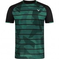 Victor T-shirt T-23102 C Black Green