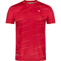 Victor T-shirt T-23101 Men D Red