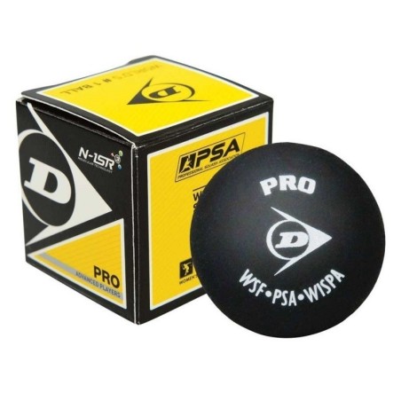 Dunlop Balle De Squash Pro Double Point Jaune