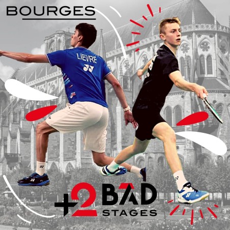 Stage badminton jeunes Bourges 2022