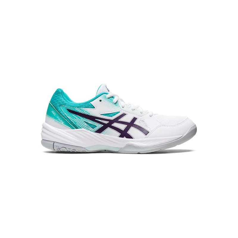 Asics Gel Task Women White Turquoise