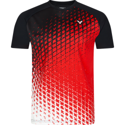 Victor T-Shirt T-33105 CD Men Black Red