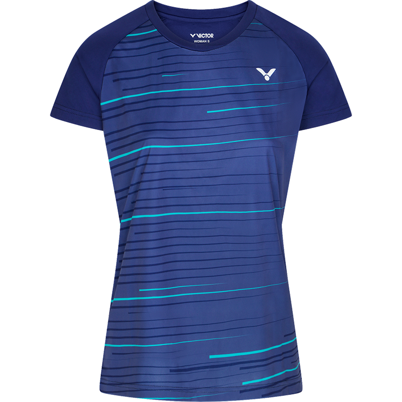Victor T-Shirt T-34100 B Women Blue