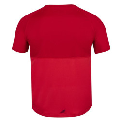 Babolat Crew Neck Play Boy Tomato Red