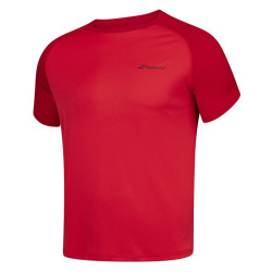 Babolat Crew Neck Play Boy Tomato Red