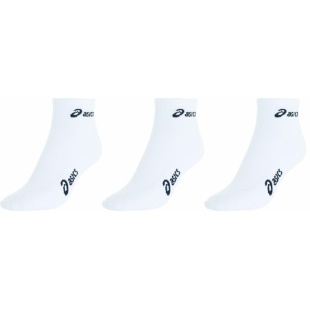 Asics 3PPK Quarter Socks White