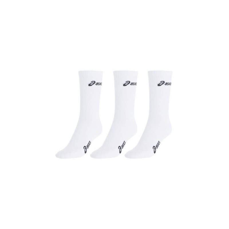 Asics 3PPK Crew Socks White