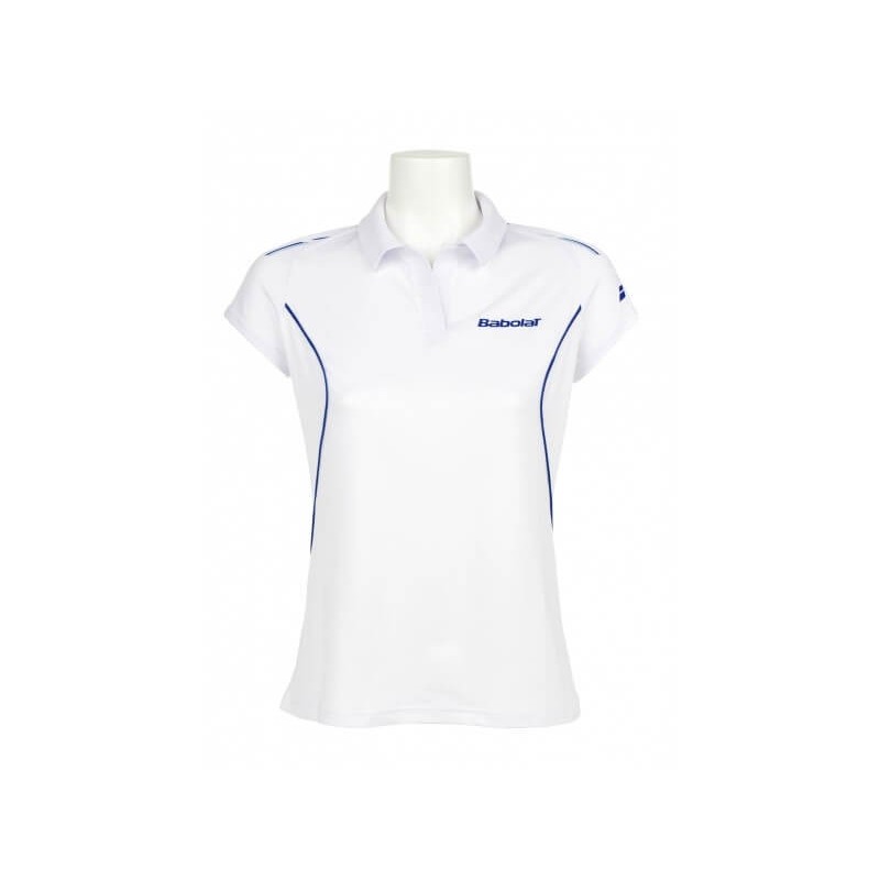 Babolat Polo Match Core Women 14 Blanc