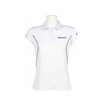 Babolat Polo Match Core Women 14 Blanc Babolat Polo Match Core Women 14 Blanc