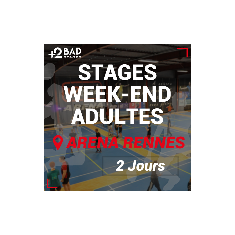 Stages week-end de badminton à +2Bad Rennes