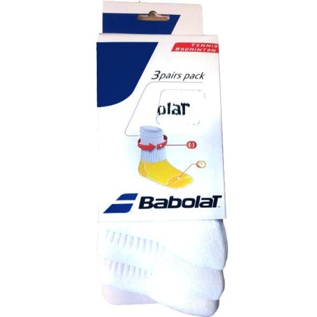 Babolat 3 Pairs Pack White