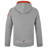 Babolat Exercise Hood Jacket Men Heather Grey