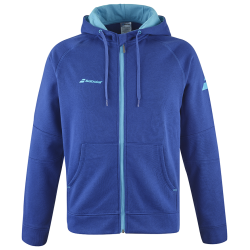 Babolat Exercise Hood Jacket Men Sodalite Blue