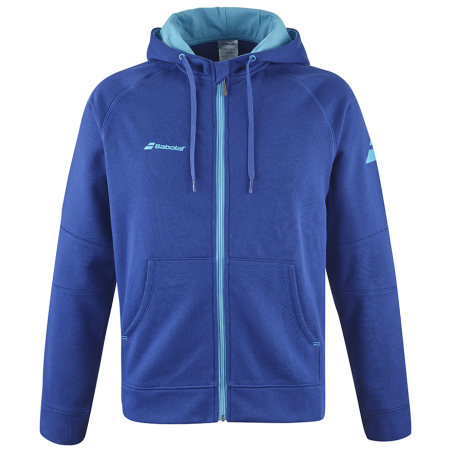 Babolat Exercise Hood Jacket Men Sodalite Blue