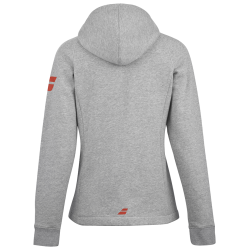 Babolat Exercise Hood Jacket Women Heather Grey