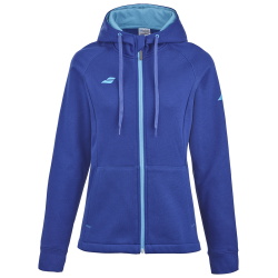 Babolat Exercise Hood Jacket Women Sodalite Blue