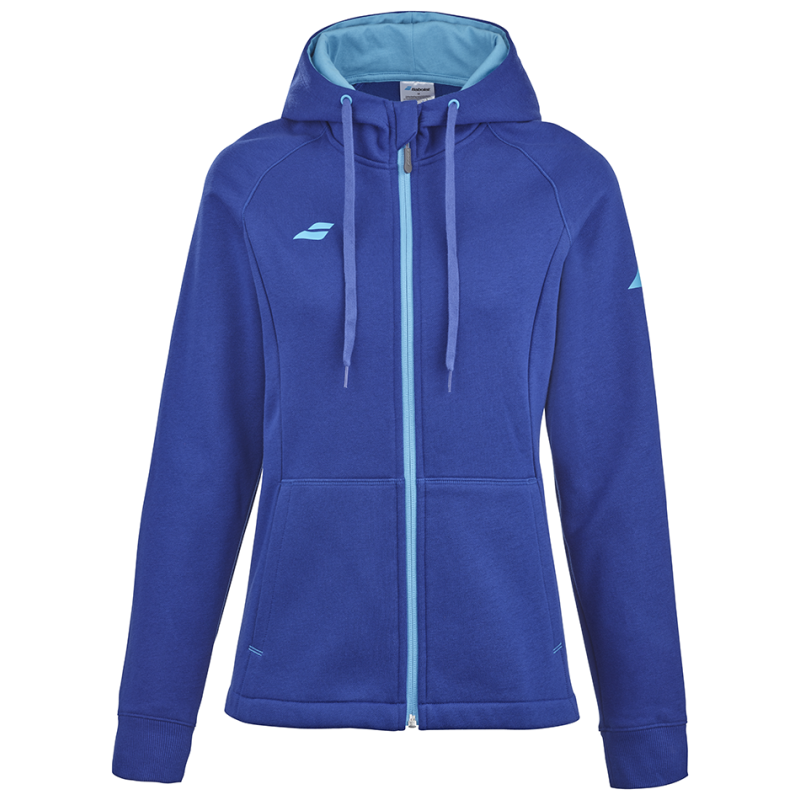 Babolat Exercise Hood Jacket Women Sodalite Blue