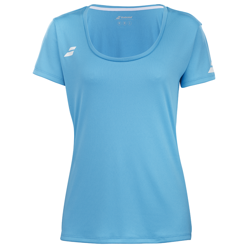 Babolat Play Cap Sleeve Women Cyan Blue