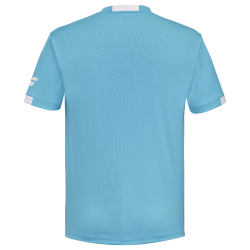 Babolat Play Crew Neck Tee Men Cyan Blue