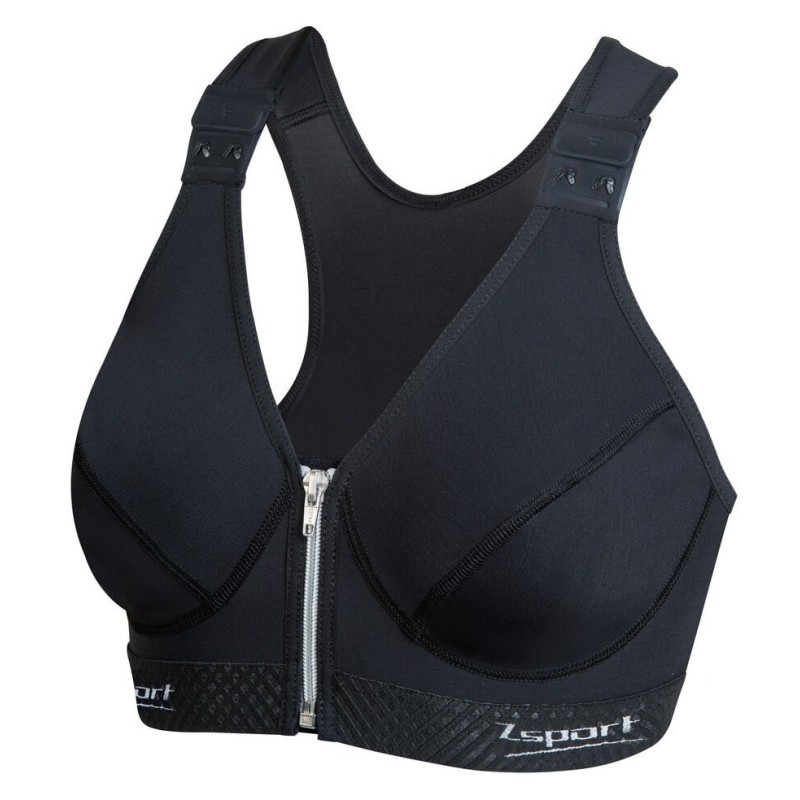 Zsport Soutien-Gorge Silver Black