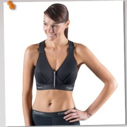 Zsport Soutien-Gorge Silver Black