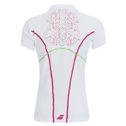Babolat Polo Match Perf Women 2015 Blanc dos