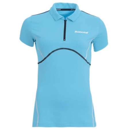 Babolat Polo Match Perf Women 2015 Turquoise Babolat Polo Match Perf Women 2015 Turquoise
