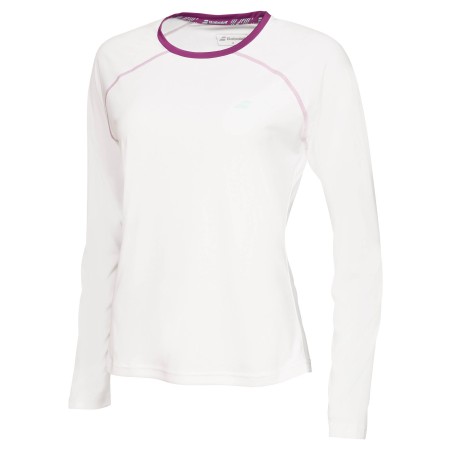 Babolat Long Sleeve Core Women White Babolat Long Sleeve Core Women White