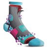 Compressport Racket Strapping Sock Black Orange