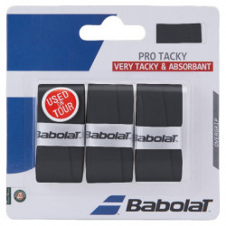 Babolat Pro Tacky Surgrip Noir x3