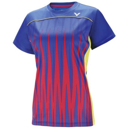 Victor Tee Shirt Women 6606 Blue Victor Tee Shirt Women 6606 Blue