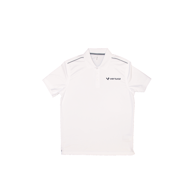 Polo Vertuoz blanc