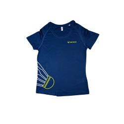 T-shirt femme bleu sport