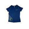 T-shirt femme bleu sport