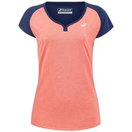 Babolat Play Cap Sleeve Girl Fluo Strike Estate Blue