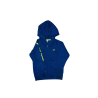 Sweat zippé bleu