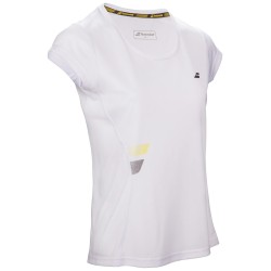 Babolat Flag Core Club Tee Women Blanc