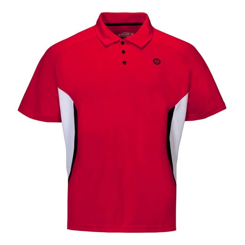Oliver Polo Mexico Red Black
