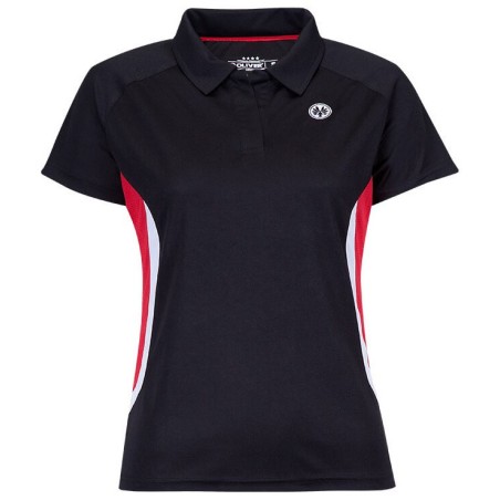 Oliver Polo Mexico Women Black Red
