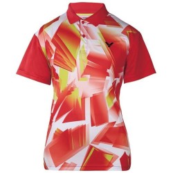 Victor Tee Shirt S1 6112 Women Red White