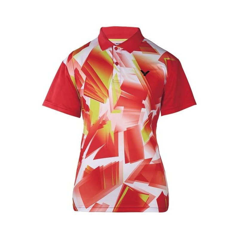 Victor Tee Shirt S1 6112 Women Red White