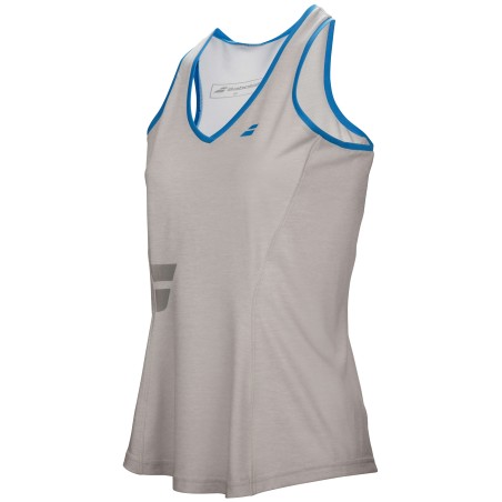 Babolat Crop Top Core 2017 Women Gris Babolat Crop Top Core 2017 Women Gris
