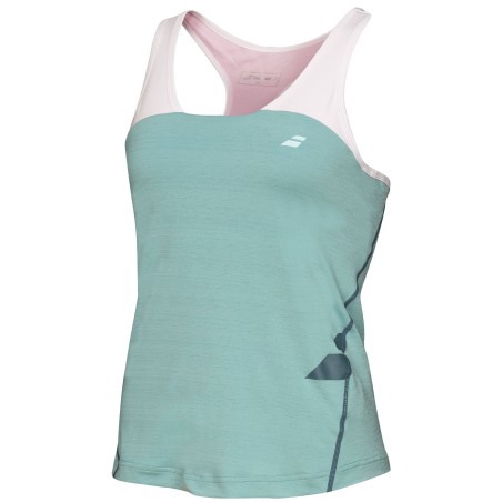 Babolat Tank Racerback Perf 2016 Women Bleu Minéral Babolat Tank Racerback Perf 2016 Women Bleu Minéral