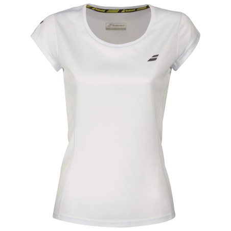 Babolat Flag Core Club Tee 201 8 Women White Babolat Flag Core Club Tee 201 8 Women White