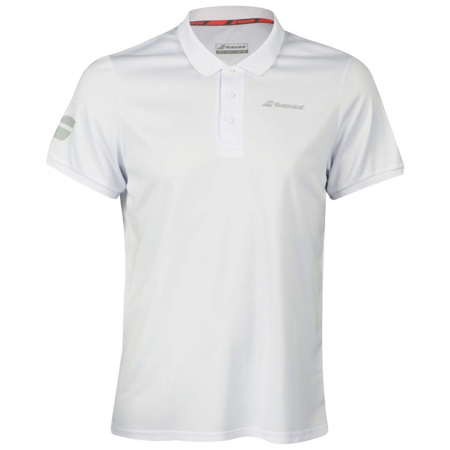 Babolat Polo Core Club 2018 Me N White Babolat Polo Core Club 2018 Me N White