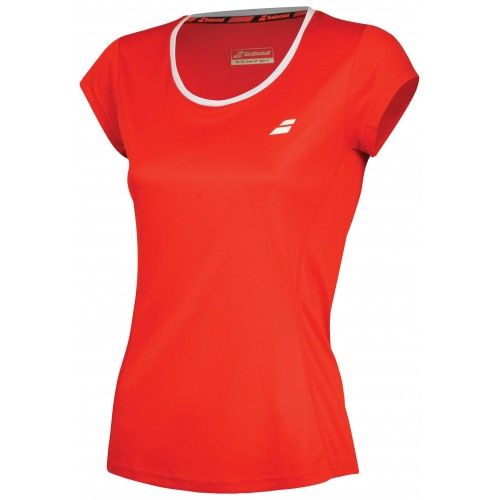 Babolat Flag Core Club Tee 201 8 Women Red